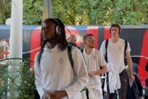 开云在线-意媒：米兰全队前往罗马参加意杯决赛 邦多&amp;索蒂尔等伤员随队出征